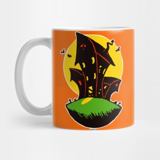 Vintage Haunted House Mug